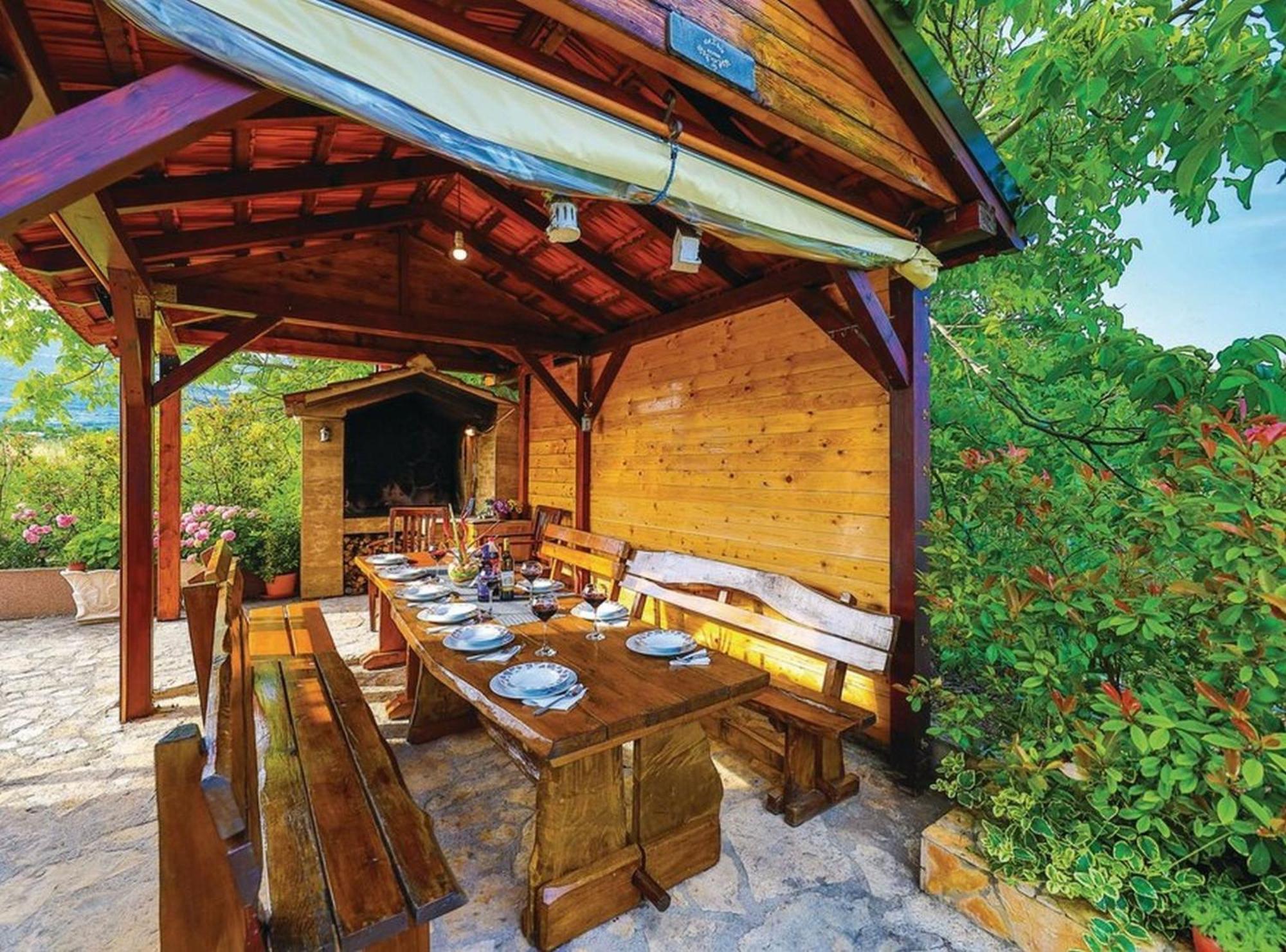 Mediterranean Stylish Villa With Pool In Kastel Stari Kaštela Exterior foto